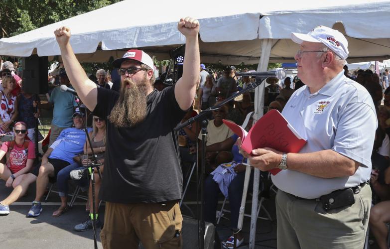 Contestants have their fill at pierogieating contest