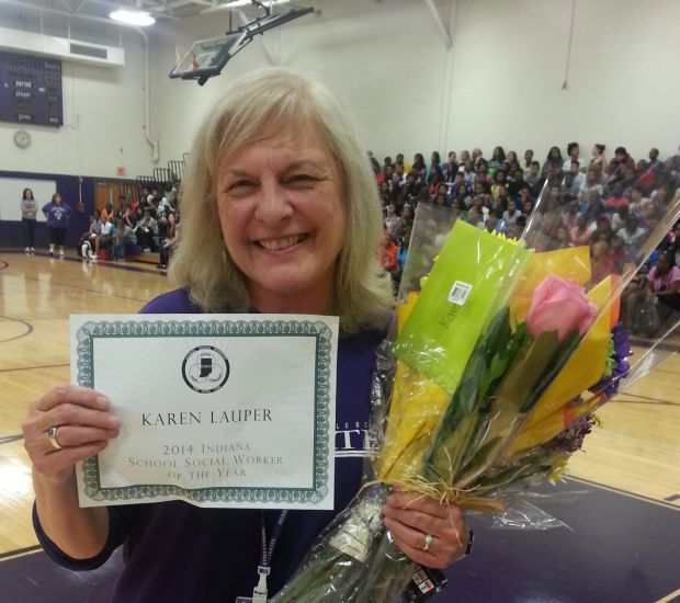Student success is the goal of state's top school social worker