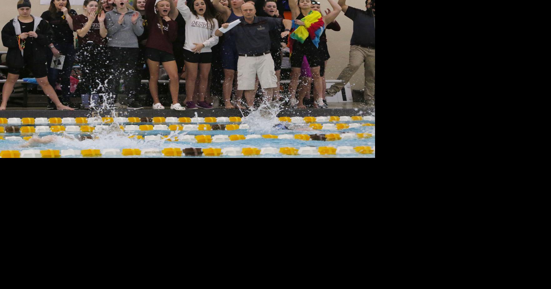 GIRLS SWIMMING Chesterton wins 27th DAC championship, continues