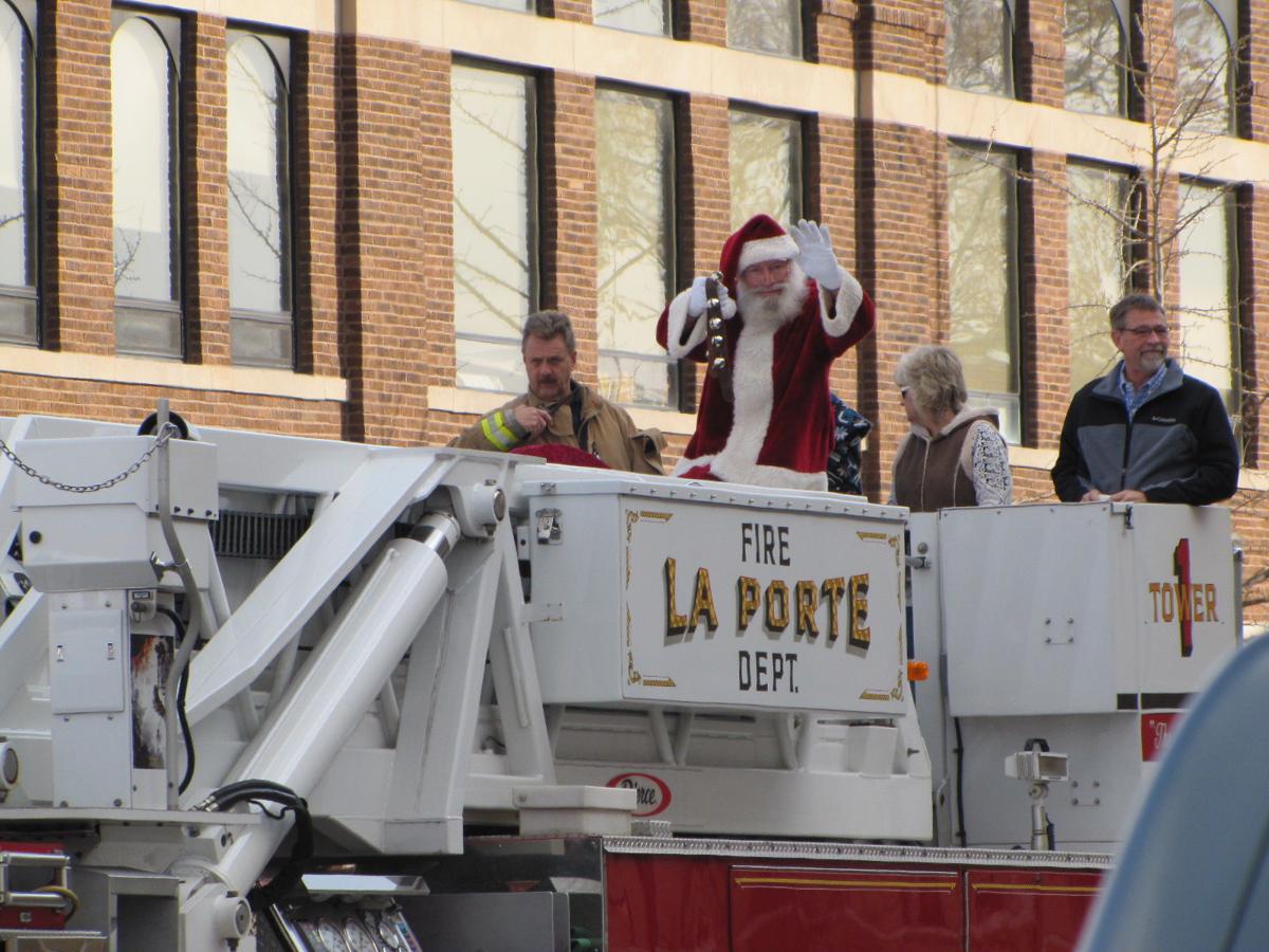Santa center stage at LaPorte parade LaPorte County News