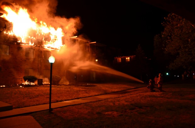 Fire Engulfs Mansards Complex