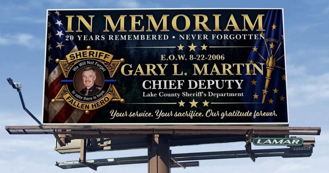 Gary Martin died 20 years ago today honoring fallen officers. His voice rides on.