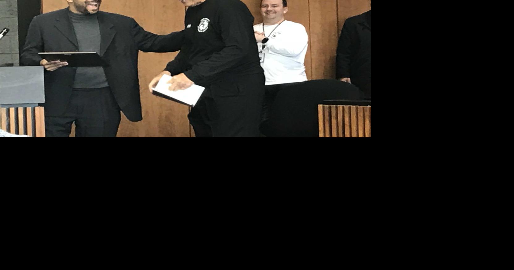 Lake commissioners honor legal adviser John Dull