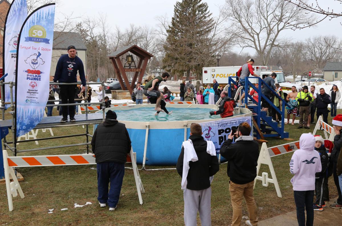 Polar Plunge at VU draws crowd to help support Special Olympics Indiana