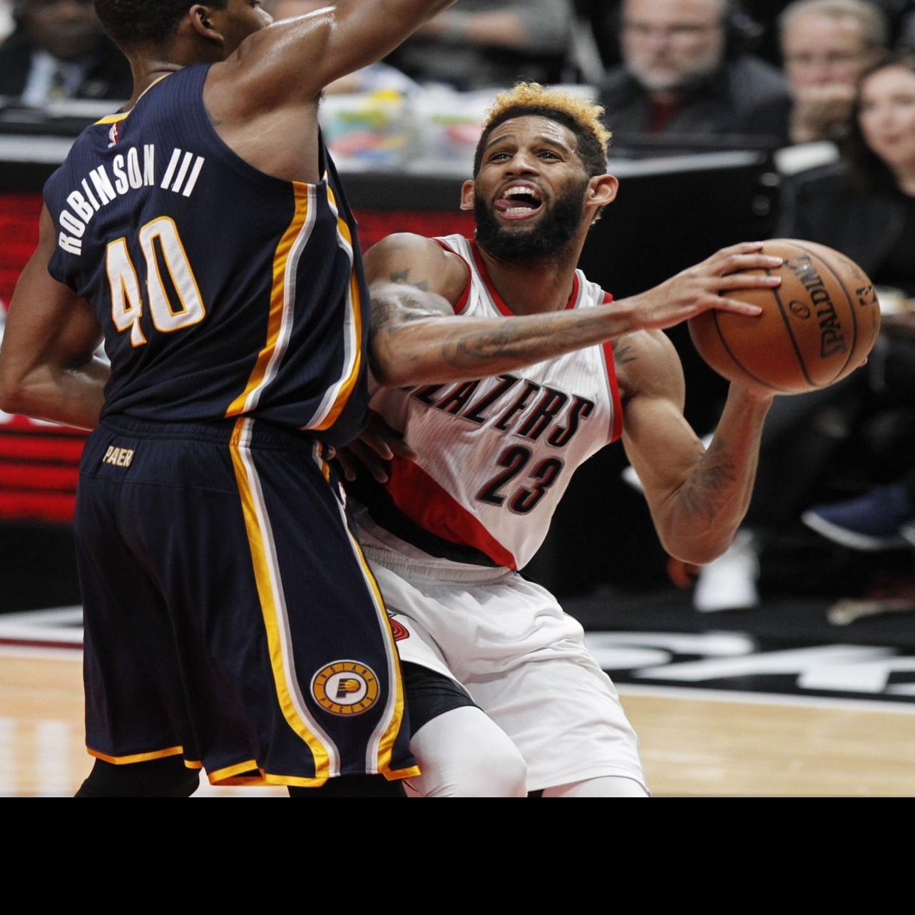 Lc Grad Robinson Scores 15 In Pacers Loss To Blazers Indiana