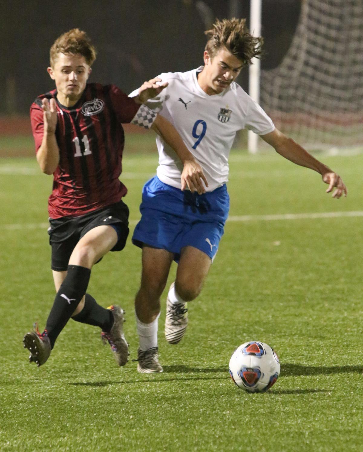Boys soccer - EC Sectional - Lowell - Lake Central