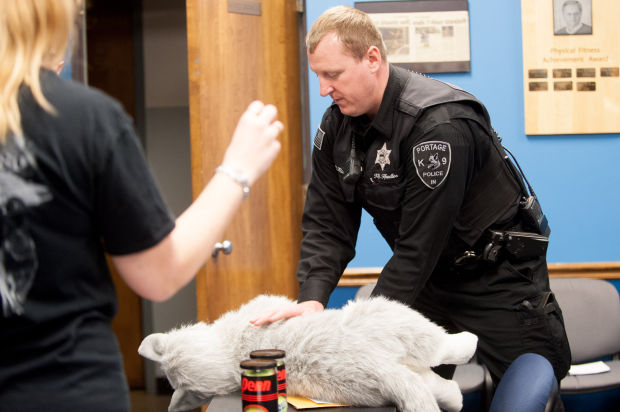 Local vet teaches K-9 CPR, first aid to police, fire departments ...