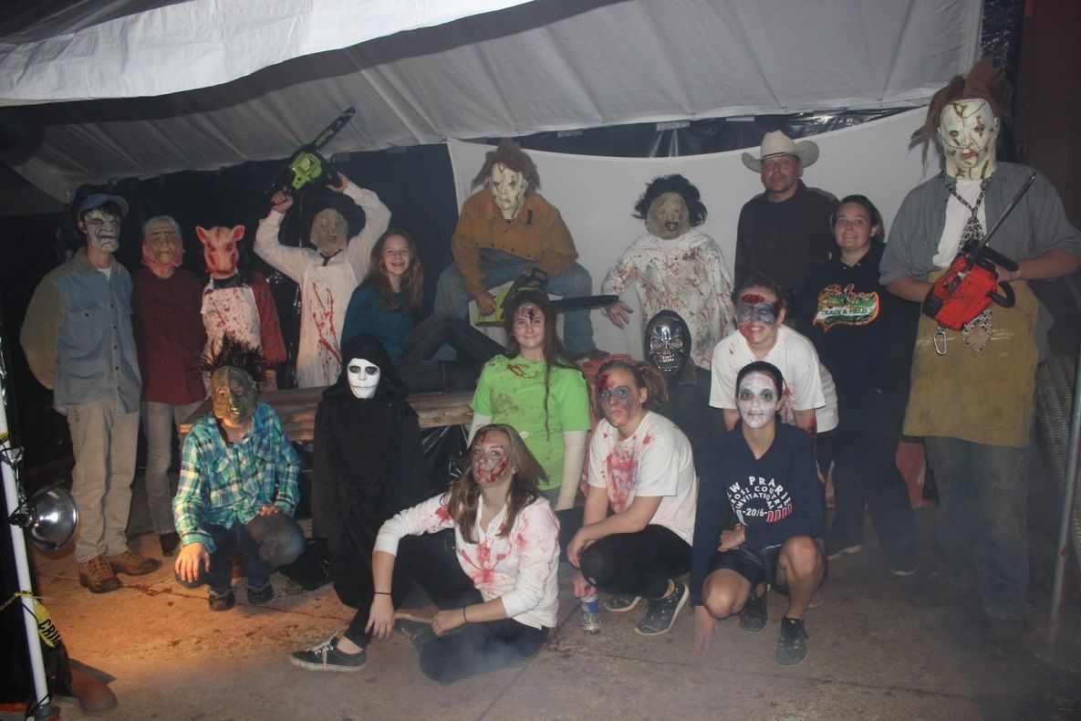 Hebron's haunted house raises money for families