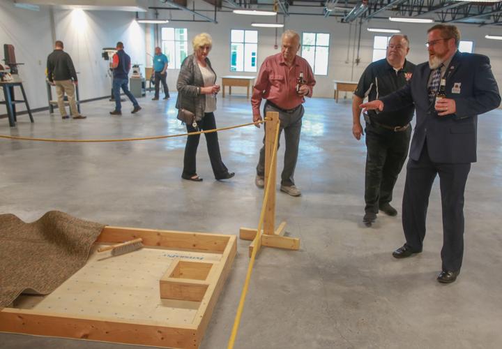 Carpenters training and administrative facility grand opening breaks