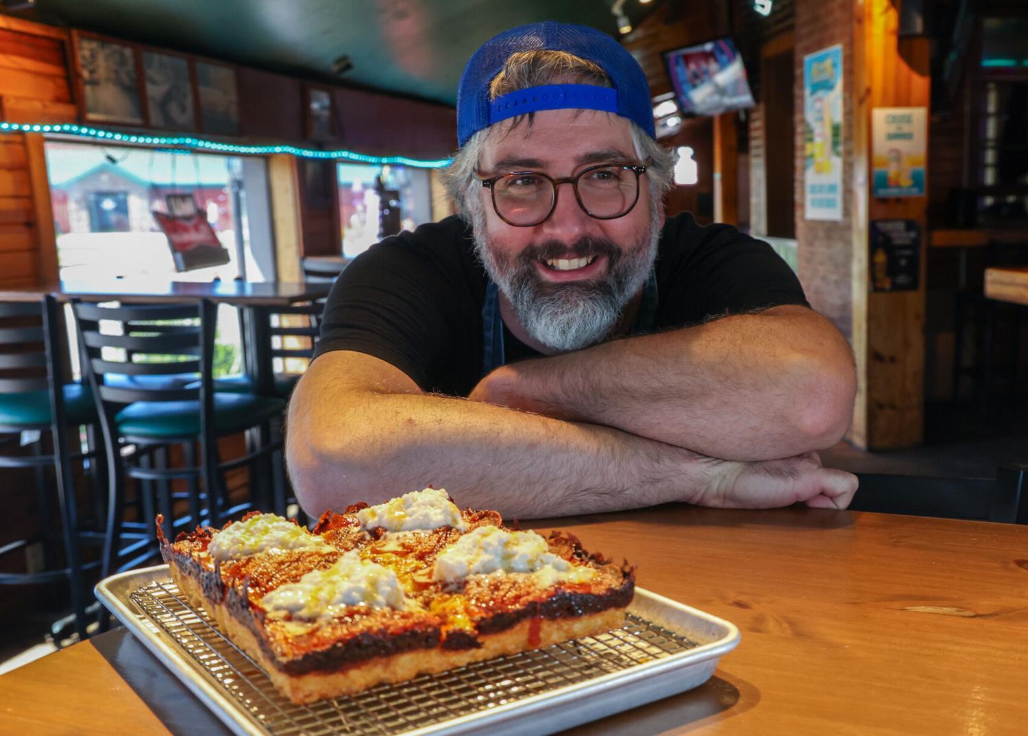 This Chef of Steel is a 'mustache boi' whose dive bar dishes punch above their weight