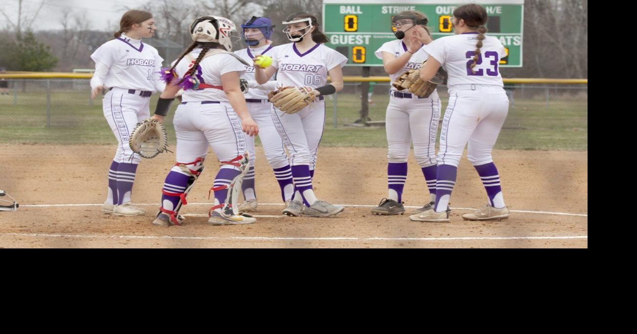SOFTBALL NOTES Hobart pitchers combine for nohitter after upset win