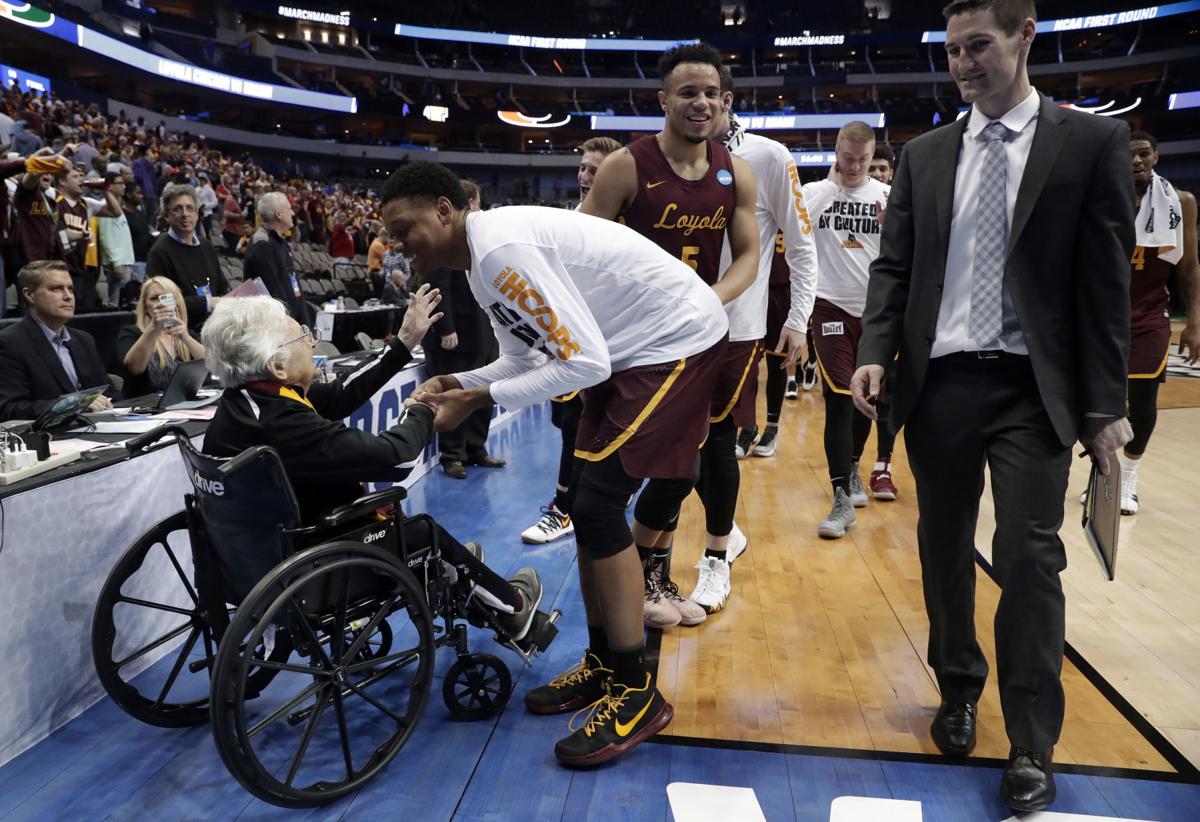 Loyola Chicago Lifted By 98 Year Old Nun Fan In Sister Jean