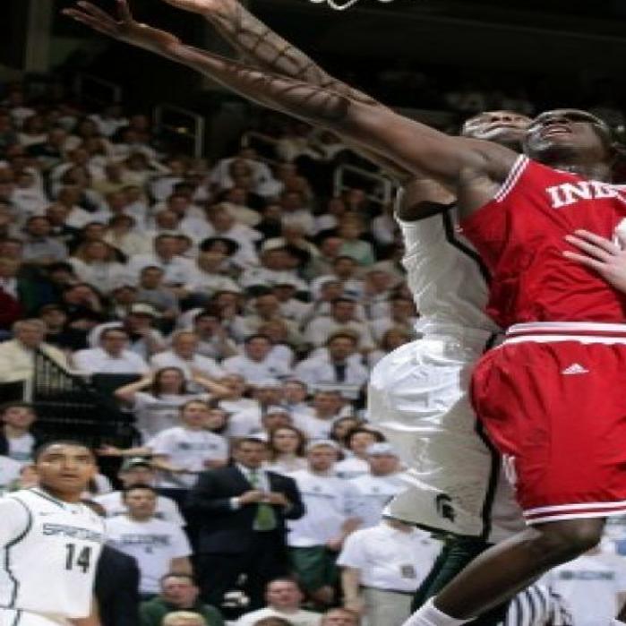 No 1 Indiana Edges No 4 Michigan State Indiana Hoosiers