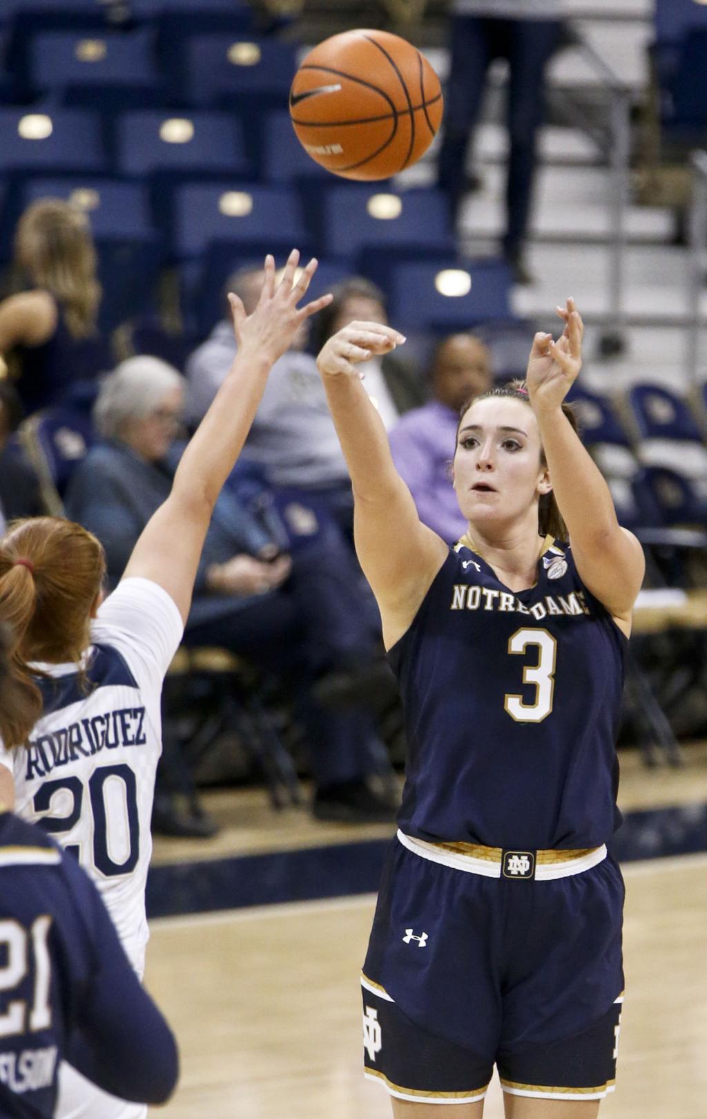 Shepard Leads Notre Dame Women Over Pitt Notre Dame Fighting