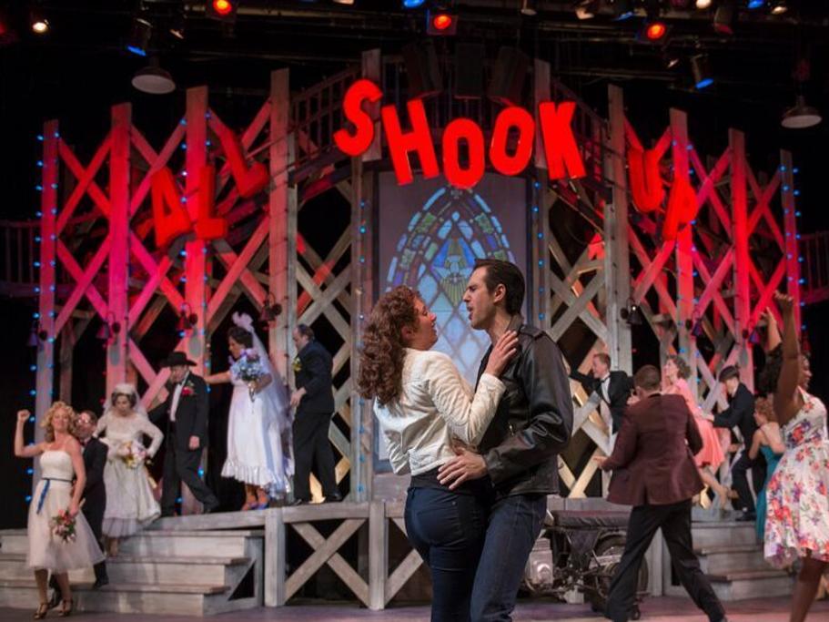 Phil Potempa Theatre At The Center Has Elvis Energy With Fun Run Of All Shook Up Theatre Nwitimes Com