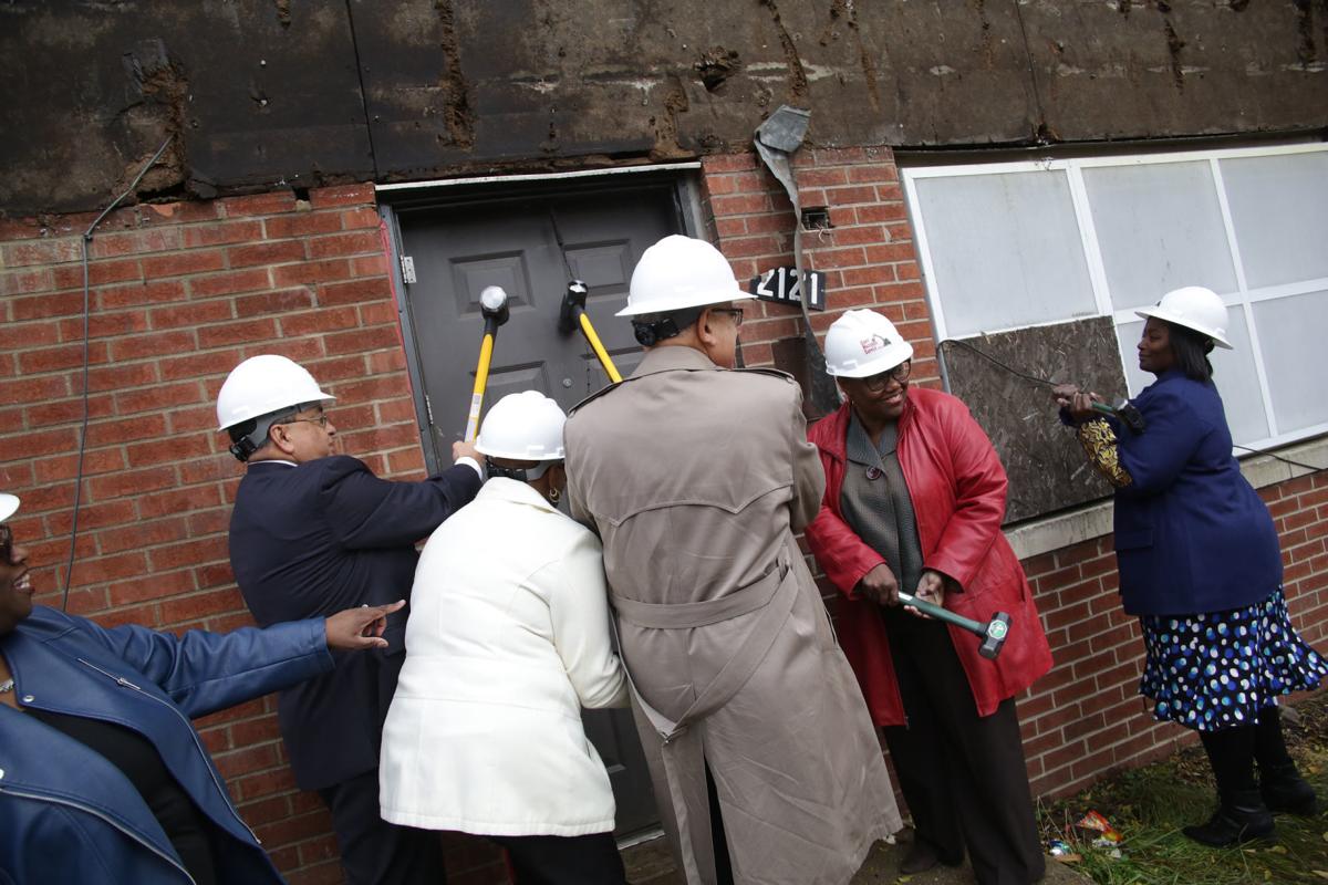 Demolition begins at Gary's Delaney West, Concord Village housing