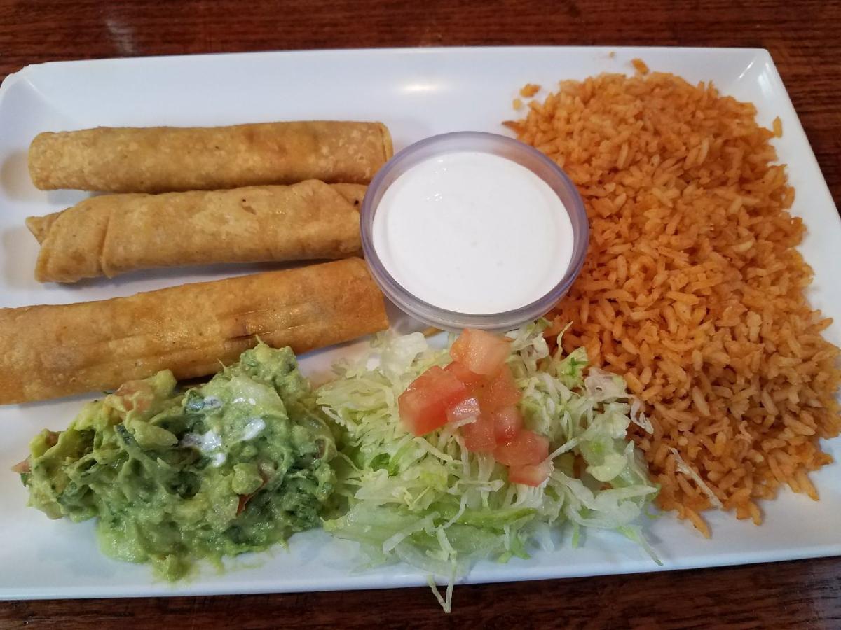 Flautas dinner