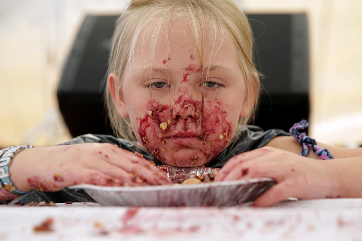 Lake County Fair pie eating contest