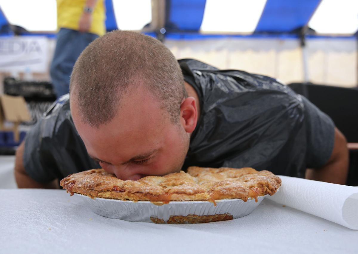 Lake County Fair pie eating contest