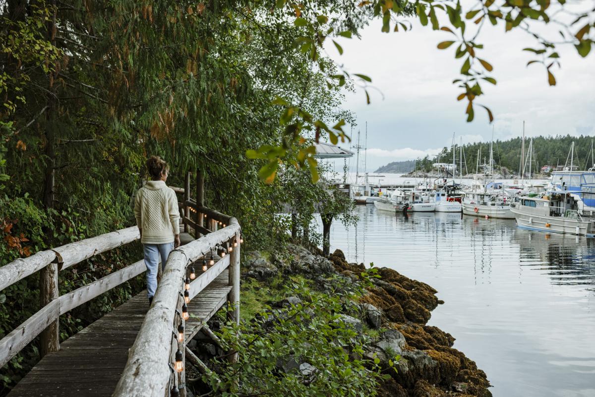 Springing into Action on the Sunshine Coast, British Columbia British