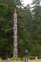 Gwaii Haanas legacy totem pole at Windy Bay