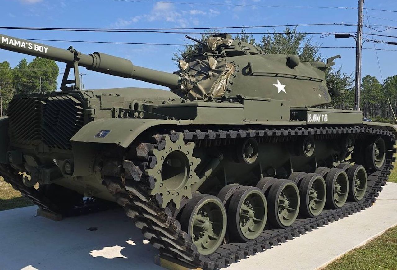VETERANS DAY 2024: Retired M-60 Battle Tank Arrives in Ocean