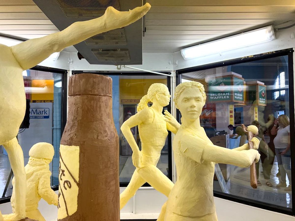 NY State Fair 2022 butter sculpture revealed News oleantimesherald