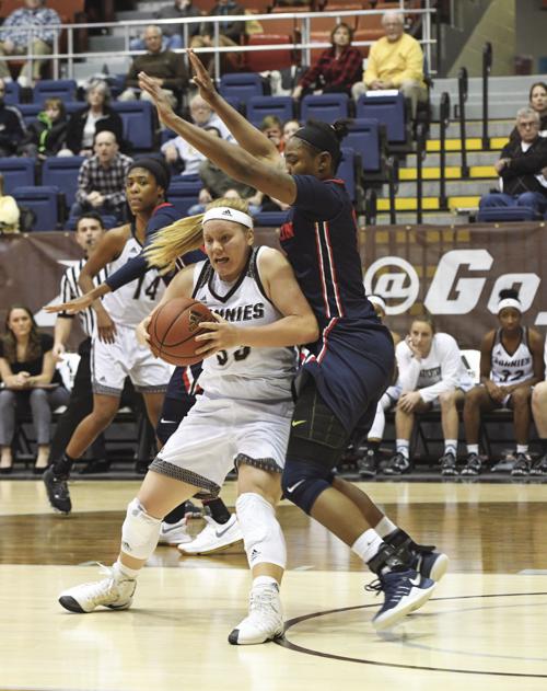Bona women fall to Dayton