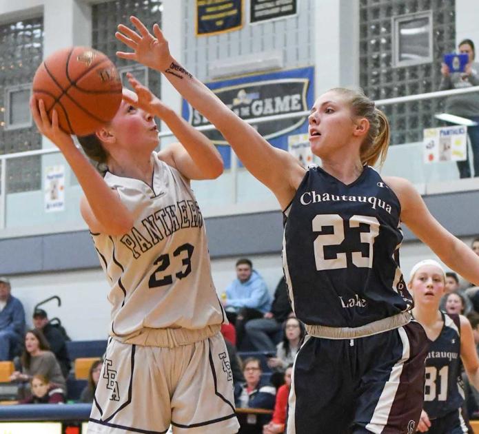 Girls Basketball Franklinville Allegany Limestone Pick Up Big