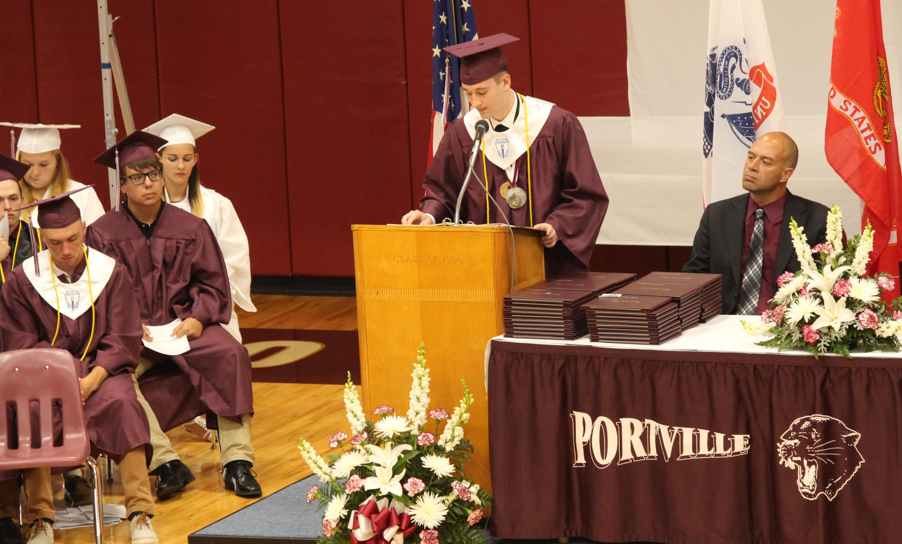 Fifty-eight Graduate At Portville Central School Commencement Saturday ...