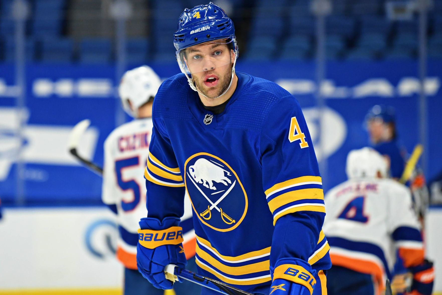Taylor Hall Sabres jersey