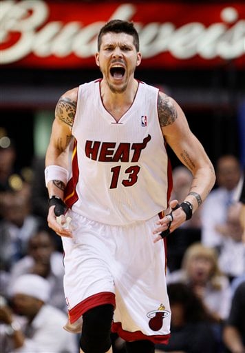 Mike miller miami heat hot sale jersey