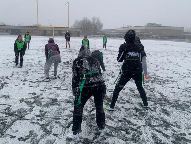 Pioneer High School flag football team wins inaugural Golden