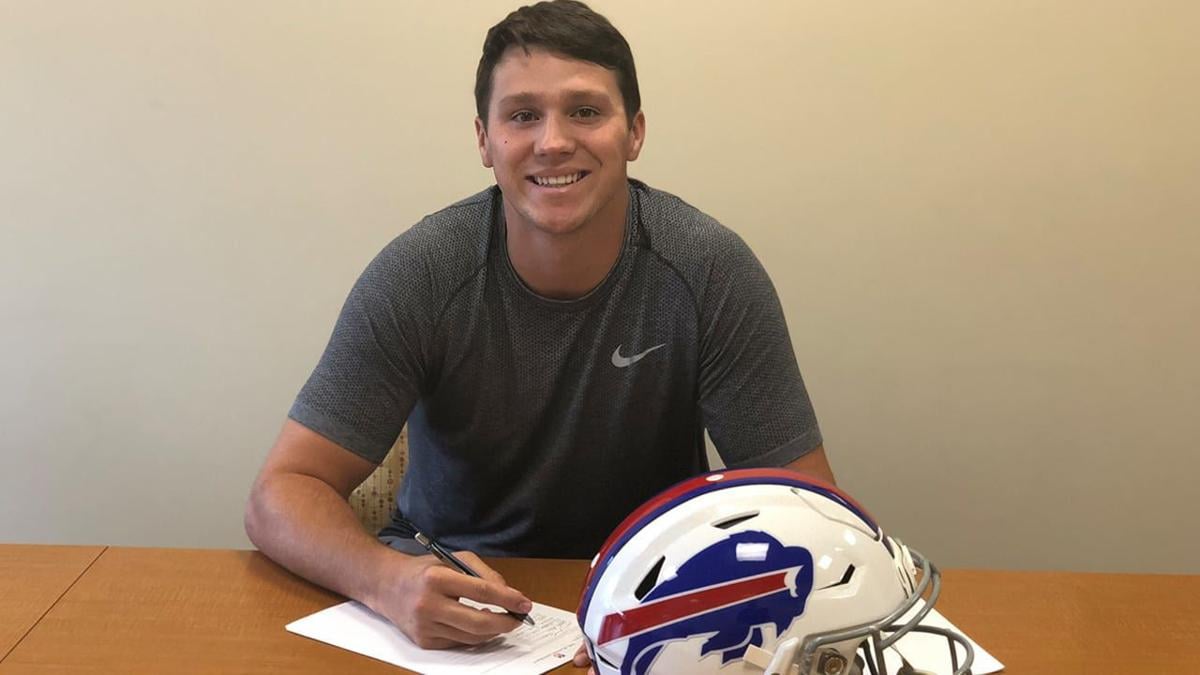 Bills sign rookie QB Josh Allen - The Boston Globe