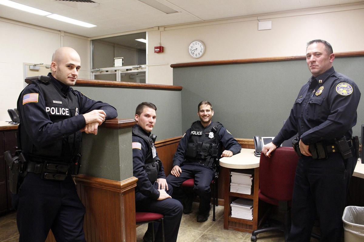 Olean Police Department officers