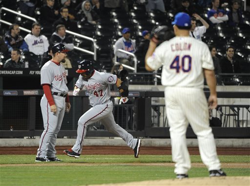 Gio Gonzalez throws 1-hitter, Nationals rout Mets