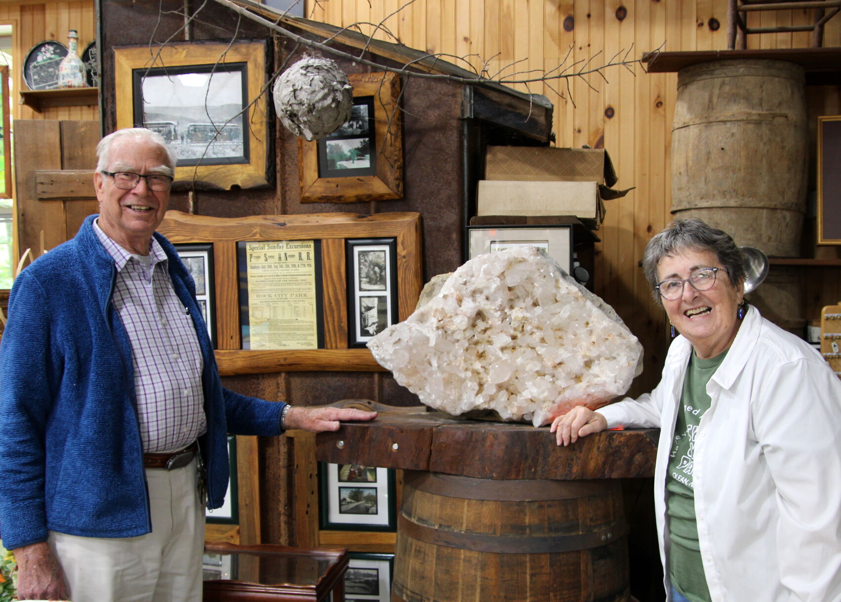 Rock City Park annual Gem Mineral and Fossil shown this weekend