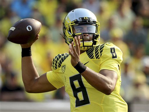 Marcus Mariota, AP photo