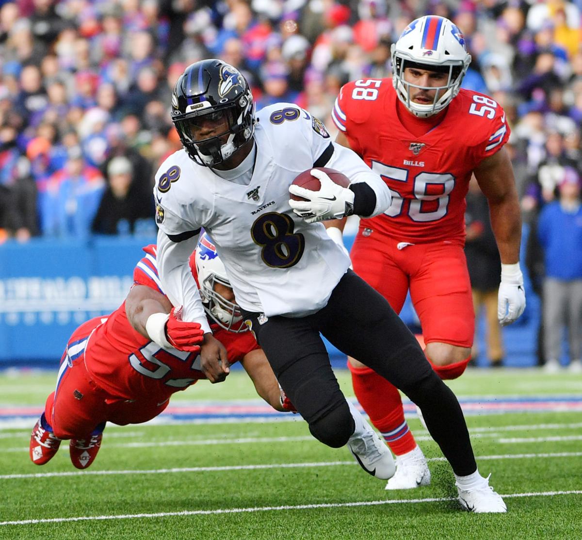 Bills Limit Jackson S Rushing But Mvp Favorite Comes Through Olean Oleantimesherald Com