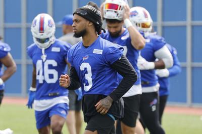 Bills safety Damar Hamlin eases back into practice 5 months since  near-death experience, Sports