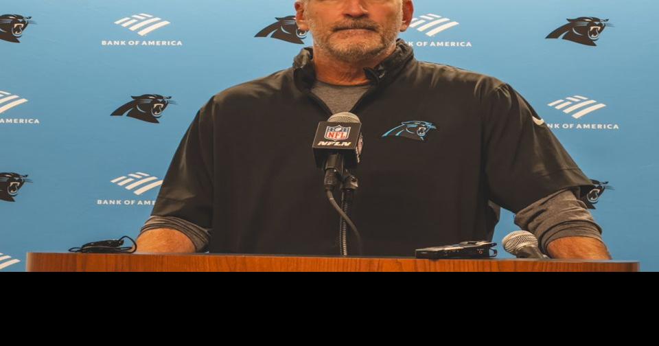 Panthers fire Frank Reich in his first season with team off to NFL-worst  1-10 record