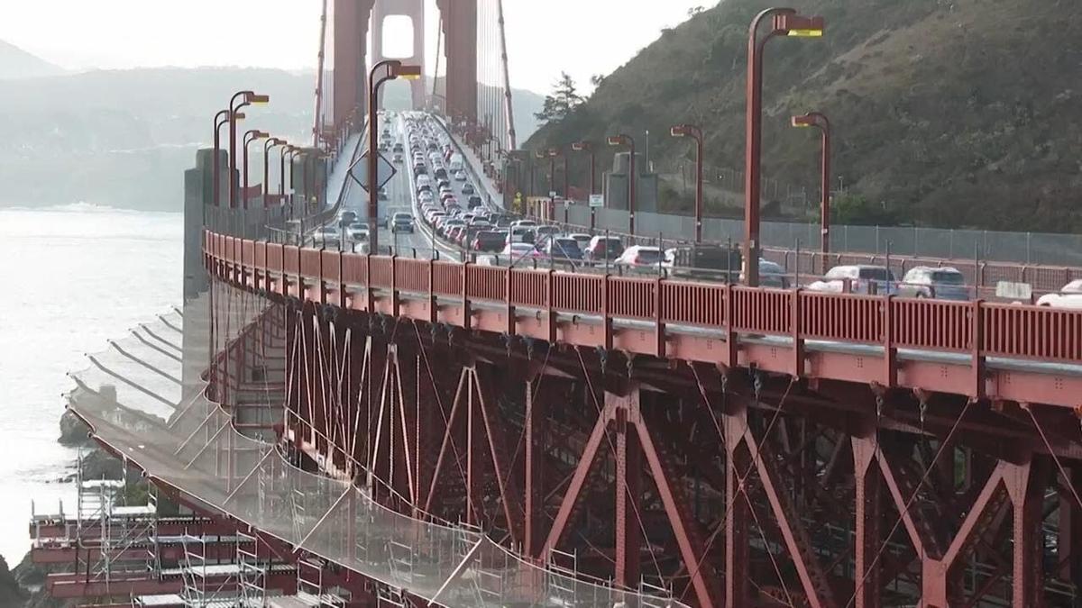 Golden Gate Bridge suicide prevention net finally complete