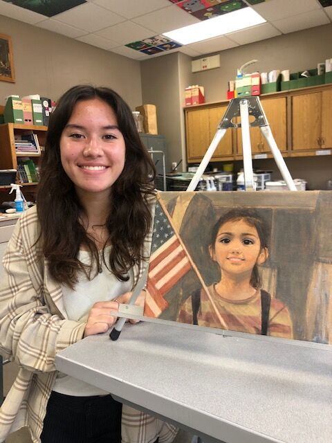 Marshfield student wins state patriotic art competition