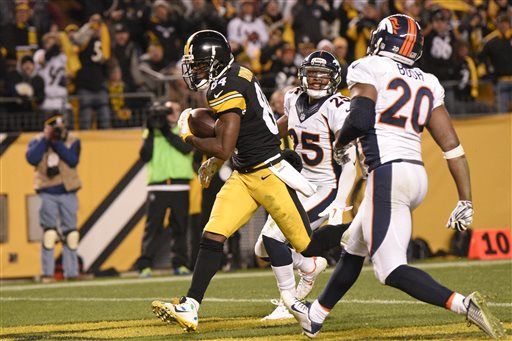 Antonio Brown in and out of game as Steelers try to rally back