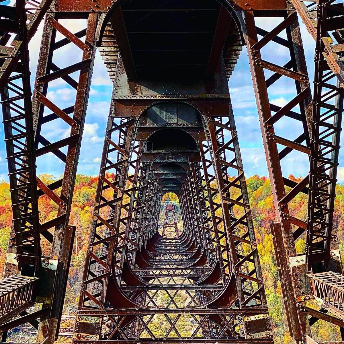 Kinzua Bridge State Park A top fall foliage spot in Pennsylvania