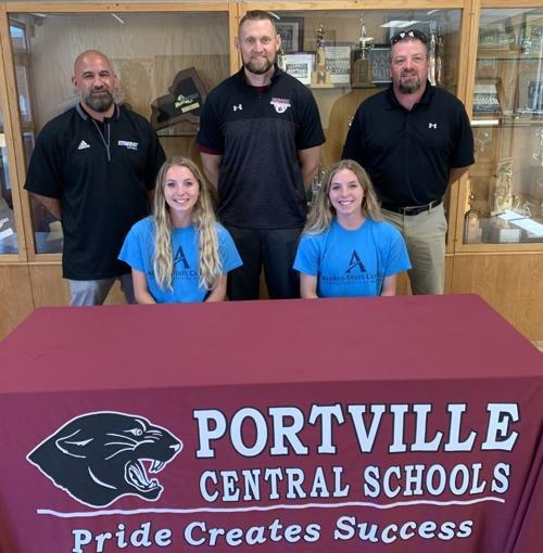 Capito twins sign NLIs for softball at Alfred State