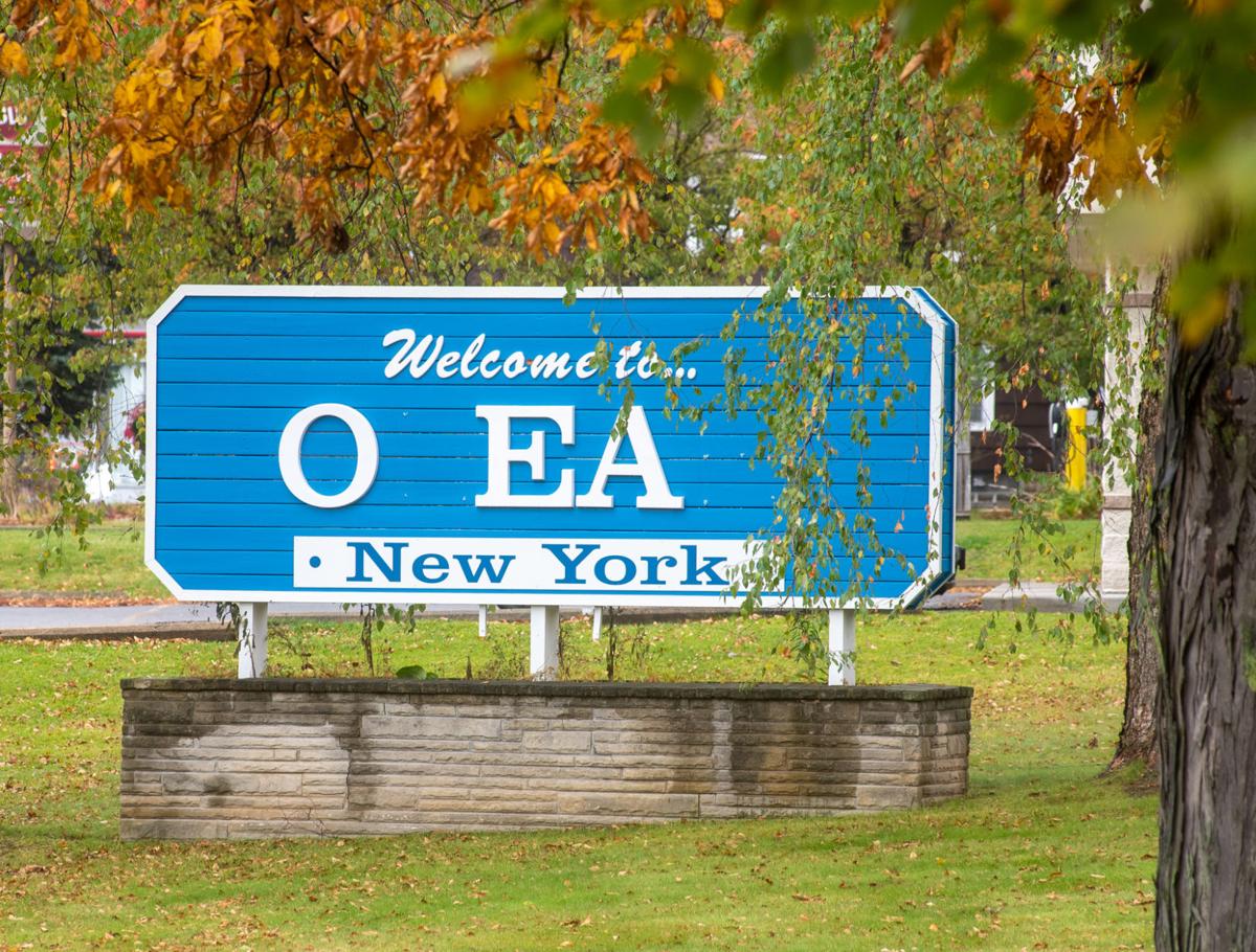 Welcome To Olean Signs Damaged By Vandalism News Oleantimesherald Com