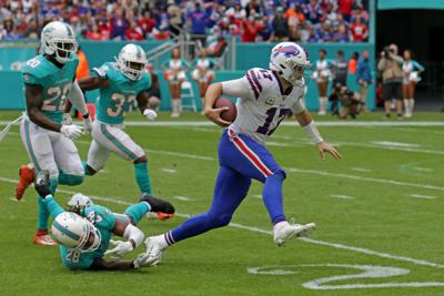 Josh Allen Throws 3 Td Passes To Help Bills Beat Miami 37 20 Sports Oleantimesherald Com