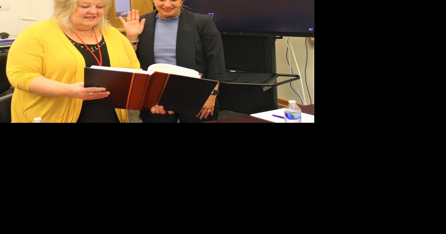 Giannicchi sworn in as assistant superintendent of Salamanca schools