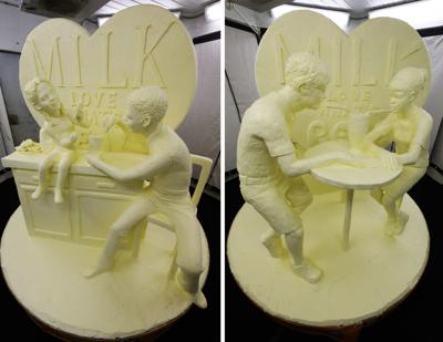 Butter sculpture - Picture of The Great New York State Fair